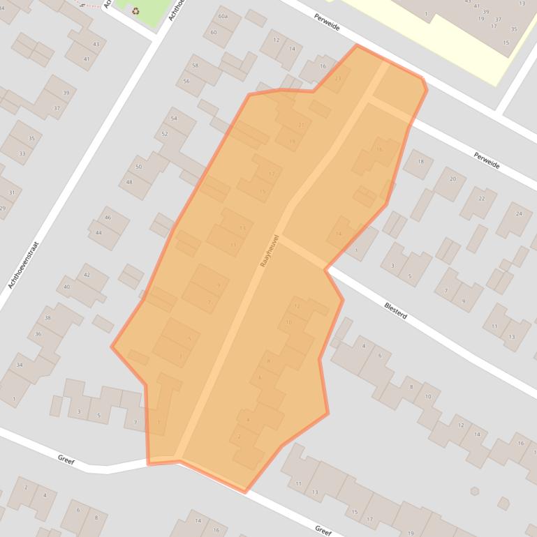 Kaart van postcodegebied 5071AK.