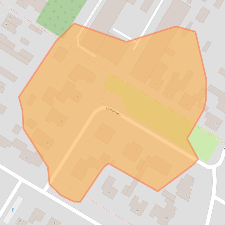 Kaart van postcodegebied 5071CD.