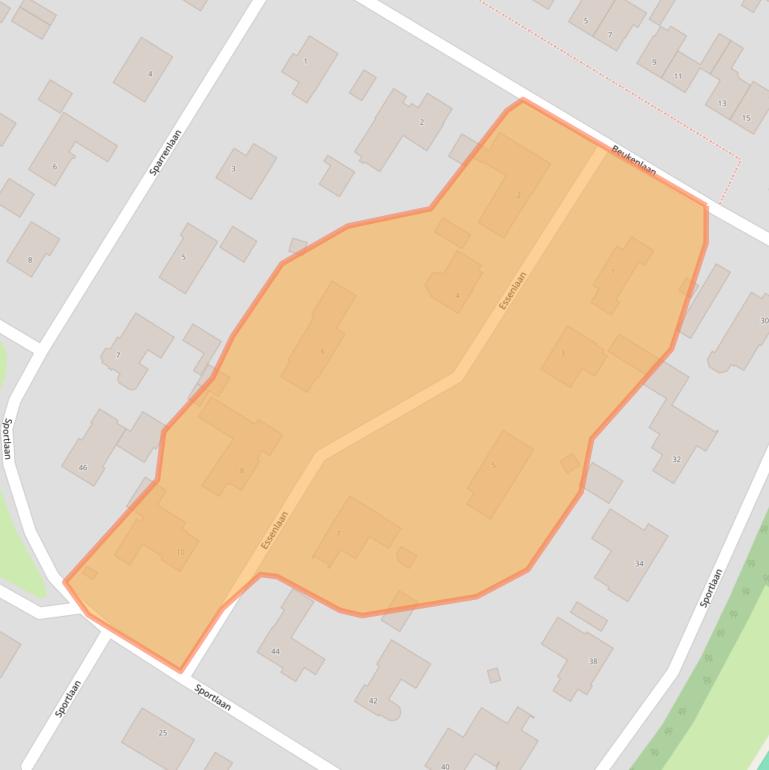 Kaart van postcodegebied 5071CL.