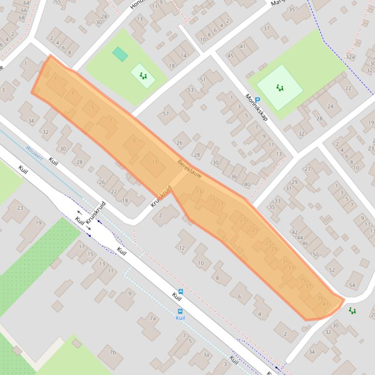 Kaart van postcodegebied 5071HB.