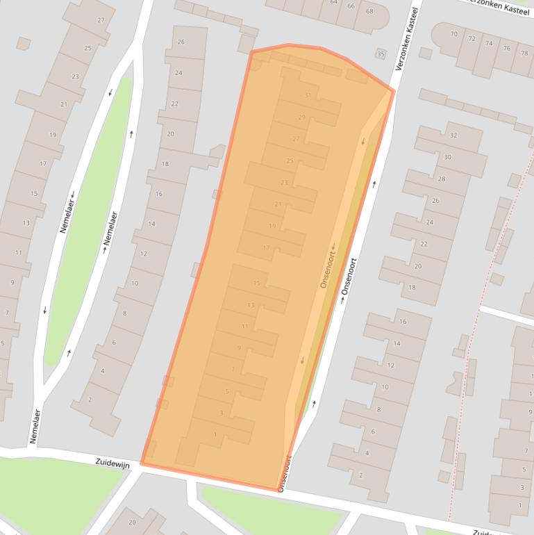 Kaart van postcodegebied 5071KJ.