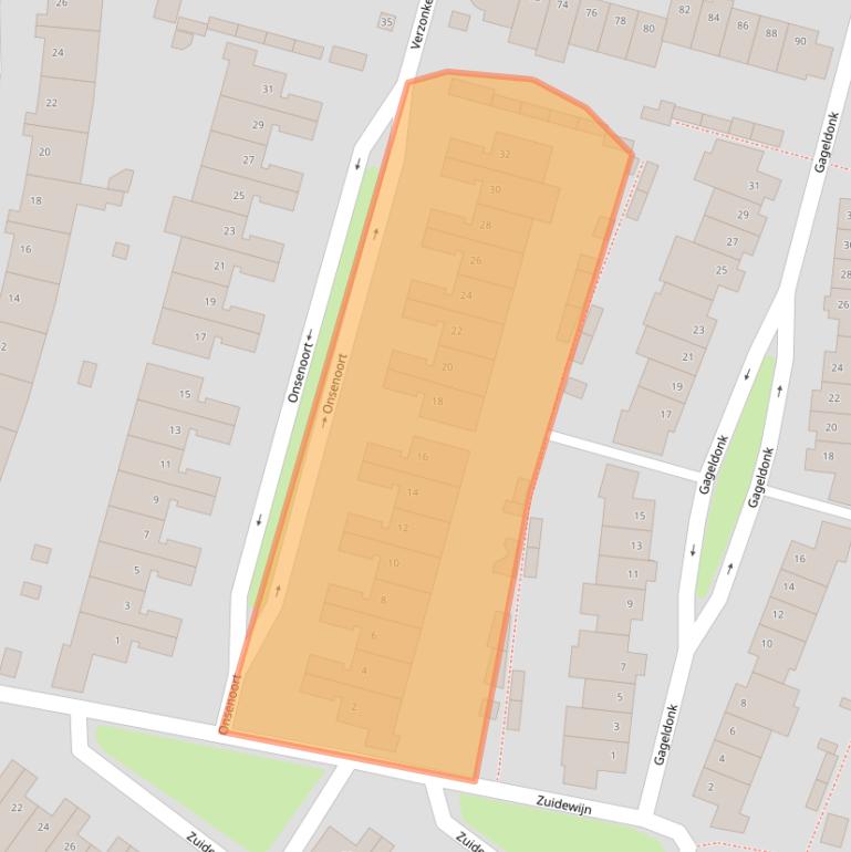 Kaart van postcodegebied 5071KK.