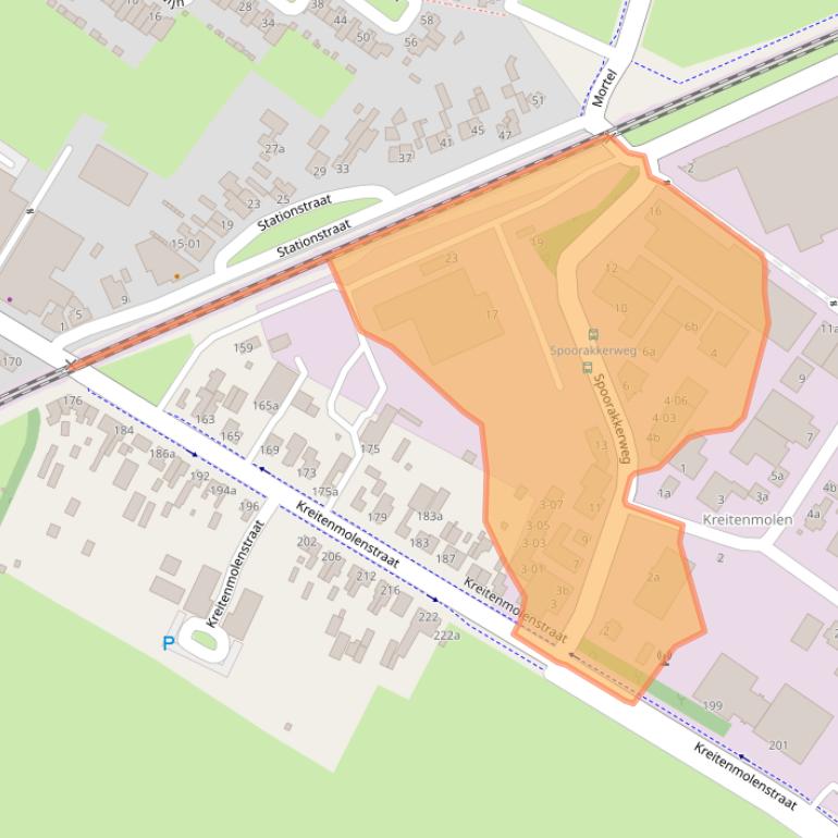 Kaart van postcodegebied 5071NC.