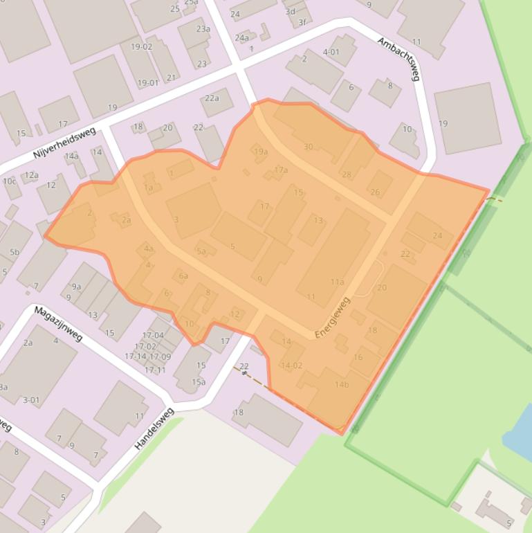 Kaart van postcodegebied 5071NP.