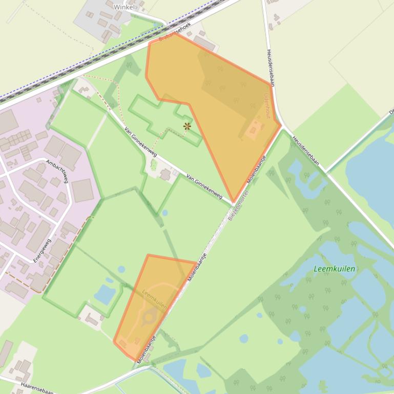 Kaart van postcodegebied 5071NR.