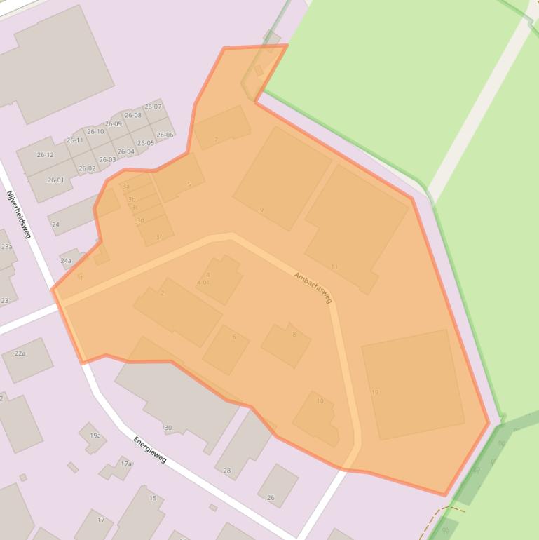Kaart van postcodegebied 5071NS.