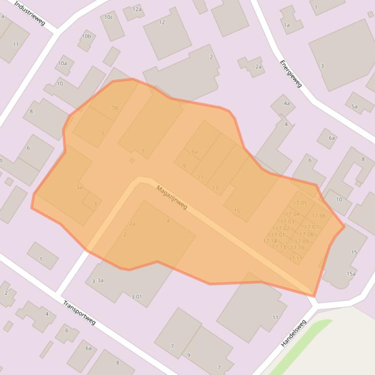 Kaart van postcodegebied 5071NW.