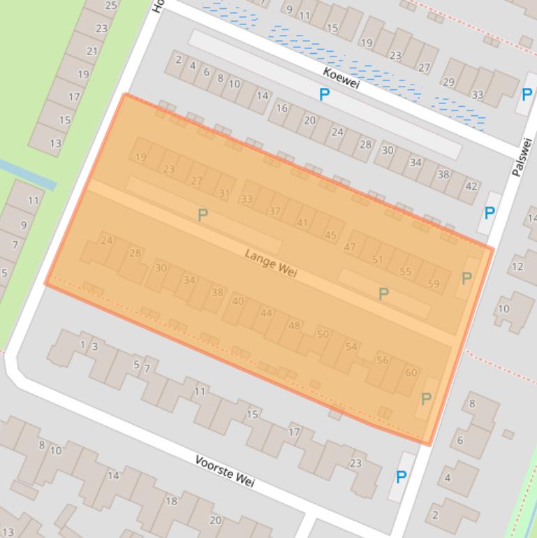 Kaart van postcodegebied 5071SC.