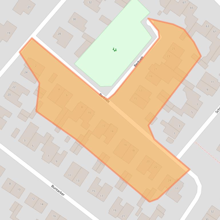 Kaart van postcodegebied 5071TE.