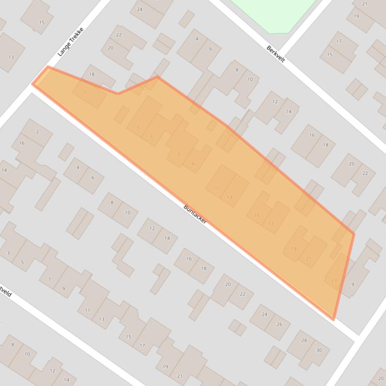 Kaart van postcodegebied 5071TH.