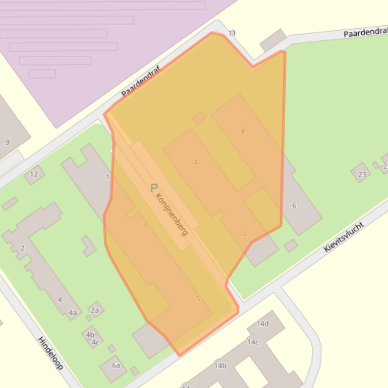 Kaart van postcodegebied 5074MR.