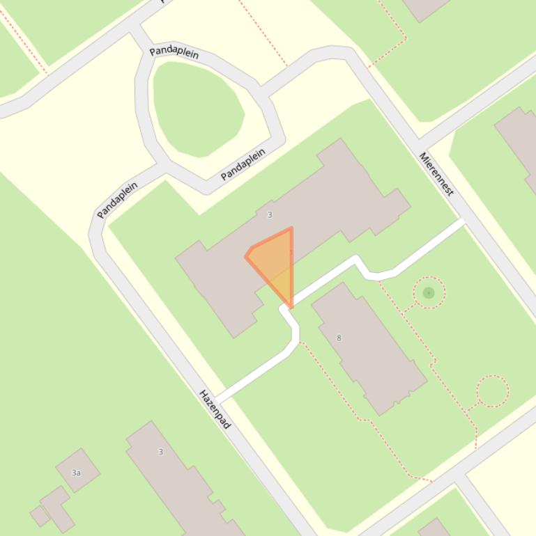 Kaart van postcodegebied 5074MS.