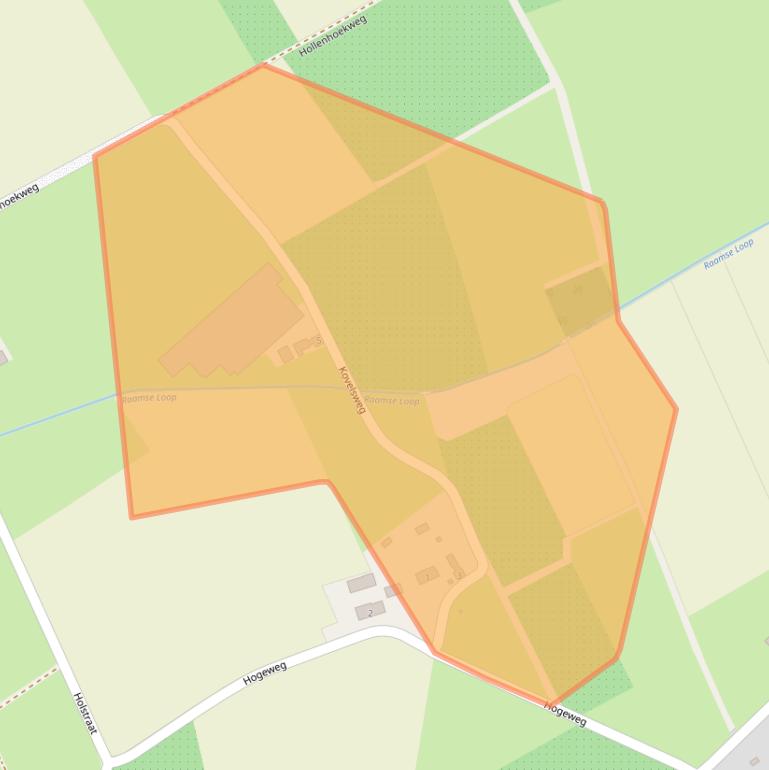 Kaart van postcodegebied 5076NK.