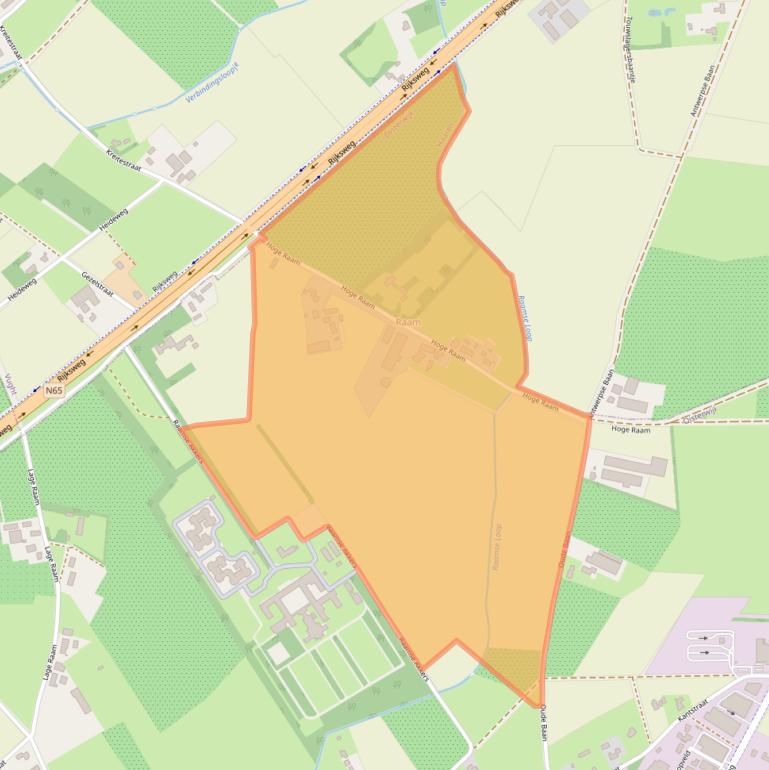 Kaart van postcodegebied 5076PH.