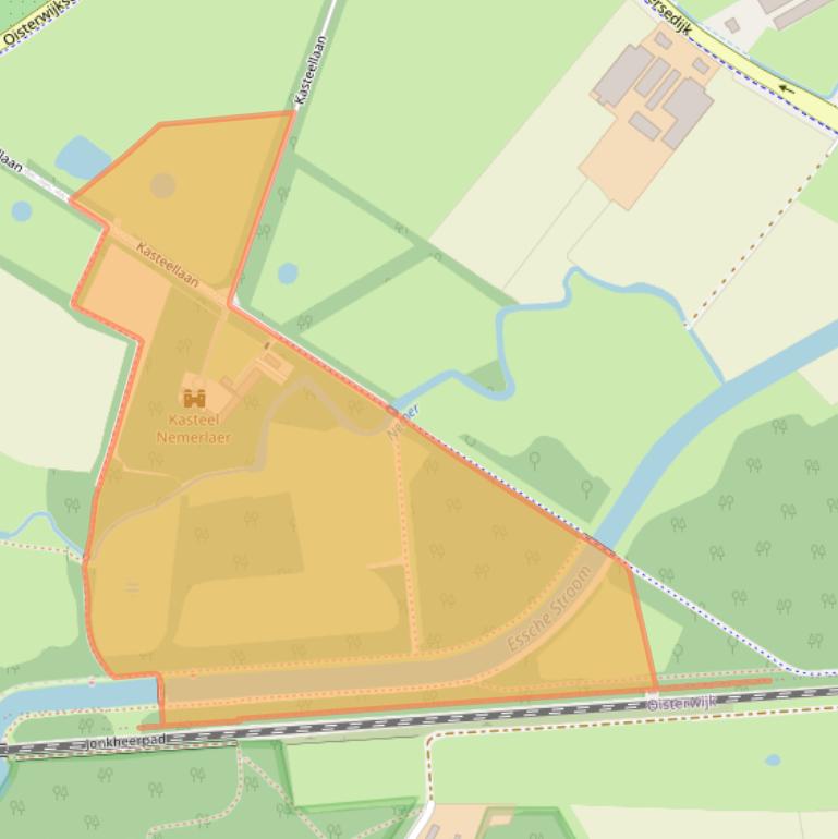 Kaart van postcodegebied 5076RE.