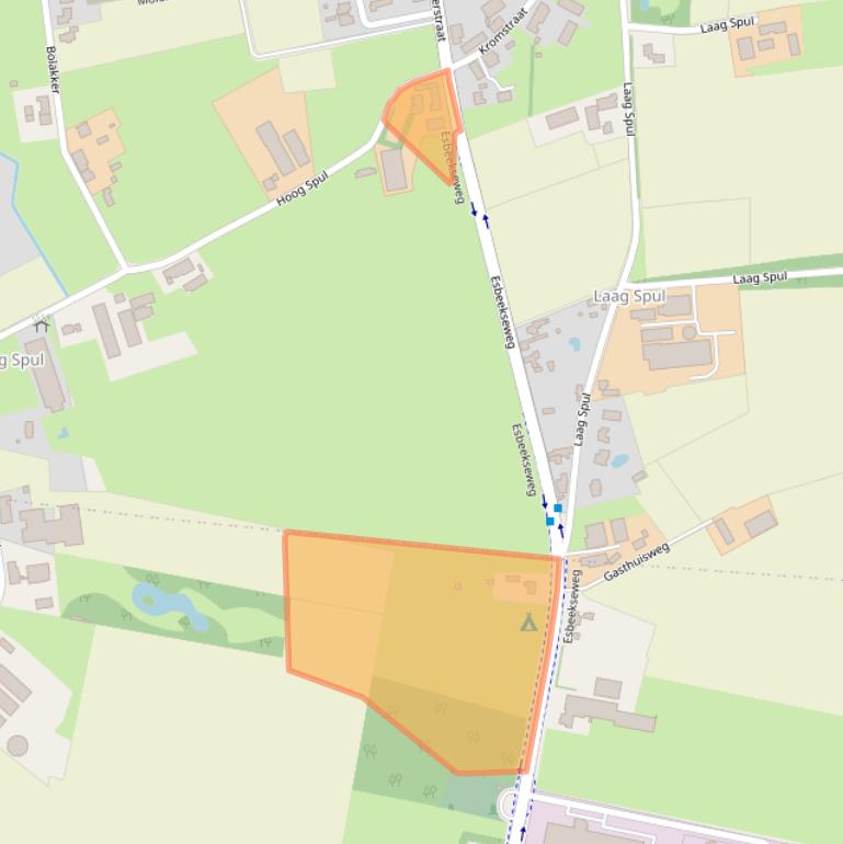 Kaart van postcodegebied 5081ED.