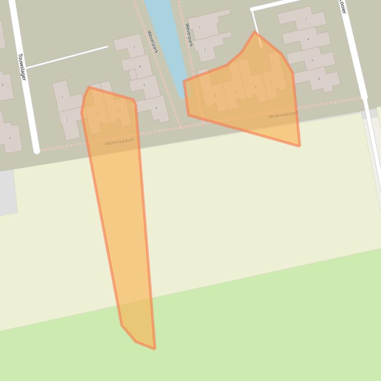 Kaart van postcodegebied 5081EZ.