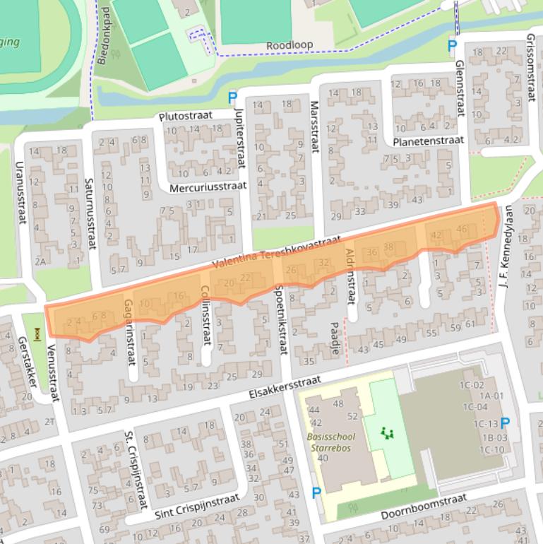 Kaart van postcodegebied 5081GC.