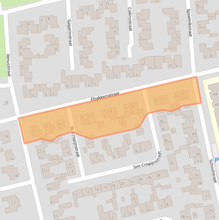 Kaart van postcodegebied 5081GN.