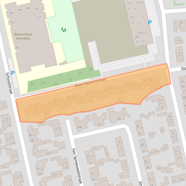 Kaart van postcodegebied 5081GP.