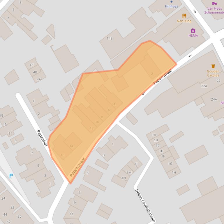 Kaart van postcodegebied 5081JR.