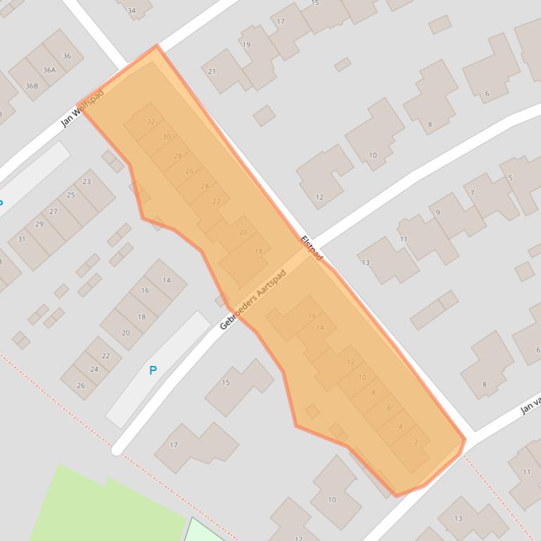 Kaart van postcodegebied 5081MD.