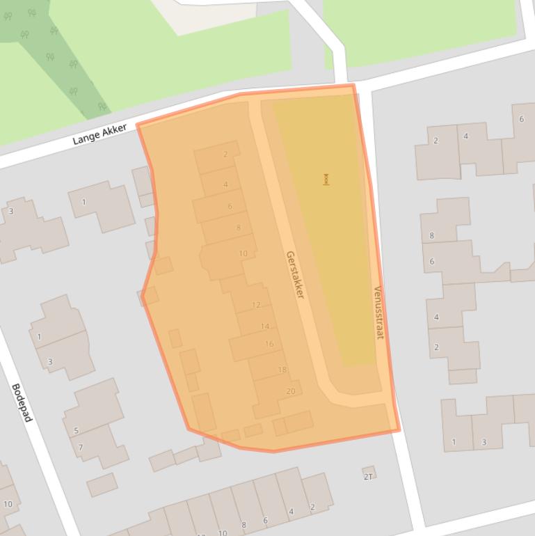 Kaart van postcodegebied 5081MJ.