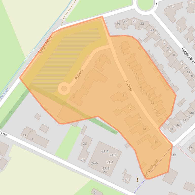 Kaart van postcodegebied 5081MP.