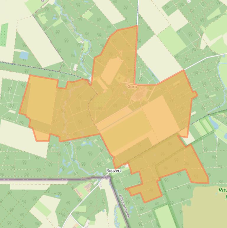 Kaart van postcodegebied 5081NB.