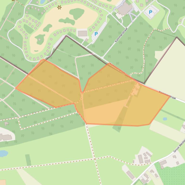 Kaart van postcodegebied 5081NM.