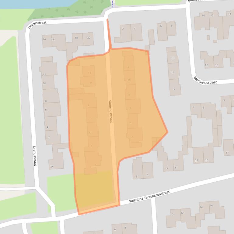 Kaart van postcodegebied 5081TC.