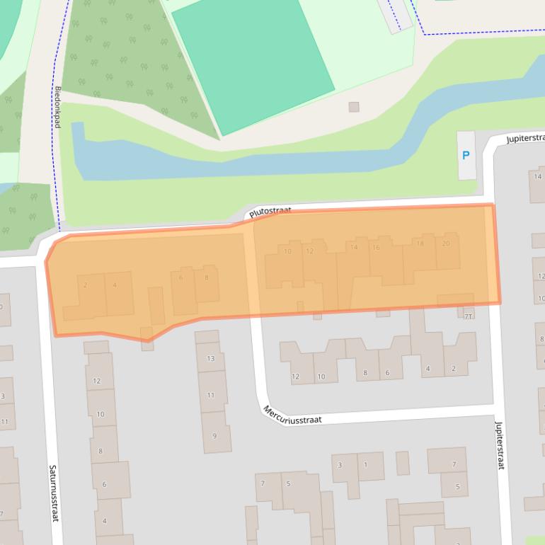 Kaart van postcodegebied 5081TG.