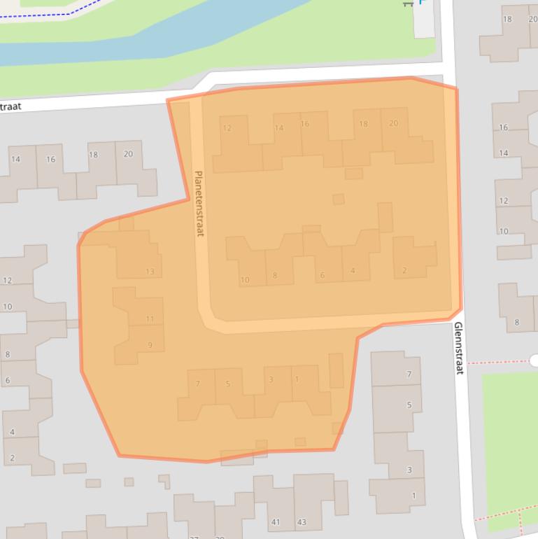 Kaart van postcodegebied 5081TJ.