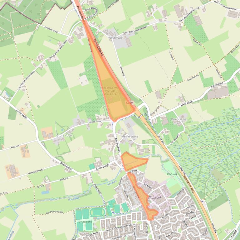 Kaart van postcodegebied 5081XJ.