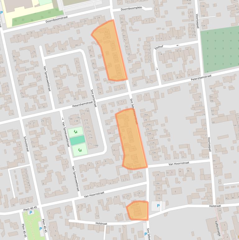 Kaart van postcodegebied 5081ZE.