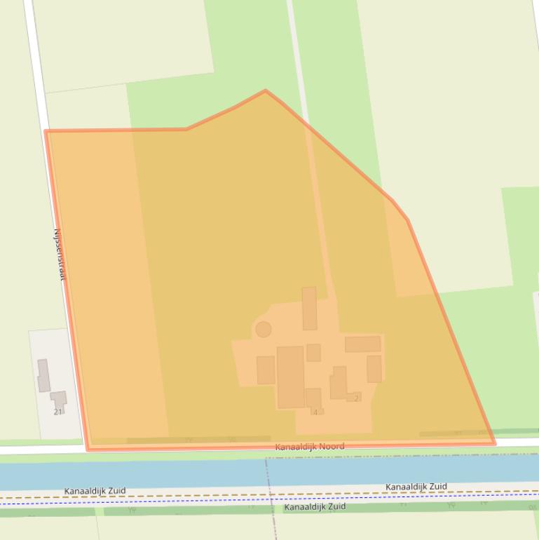 Kaart van postcodegebied 5089PE.