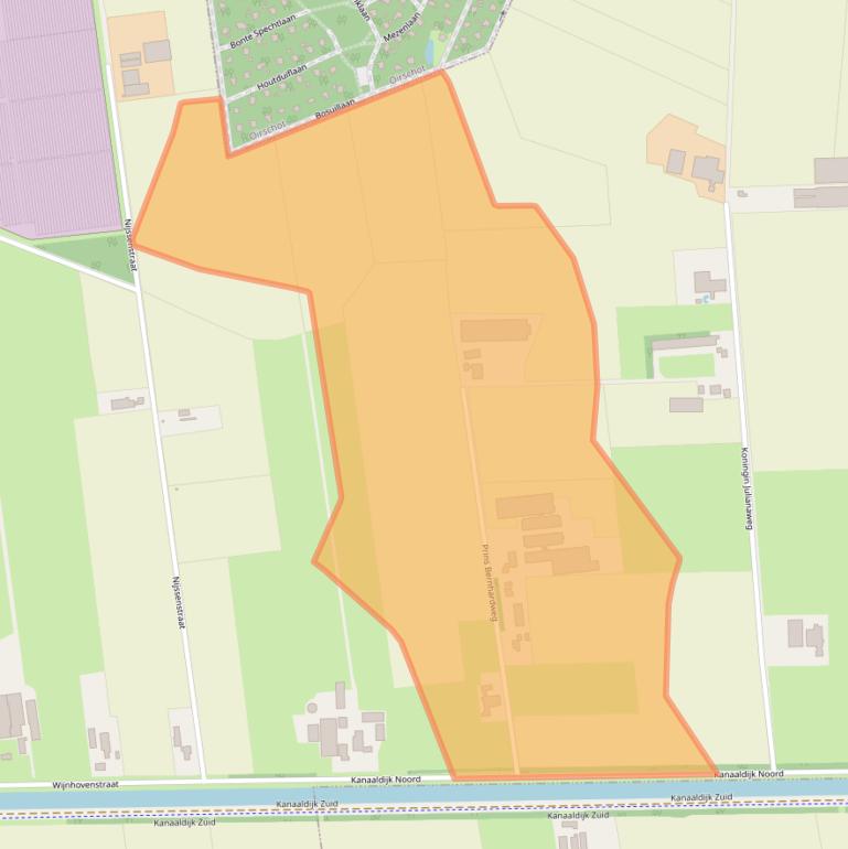 Kaart van postcodegebied 5089PG.