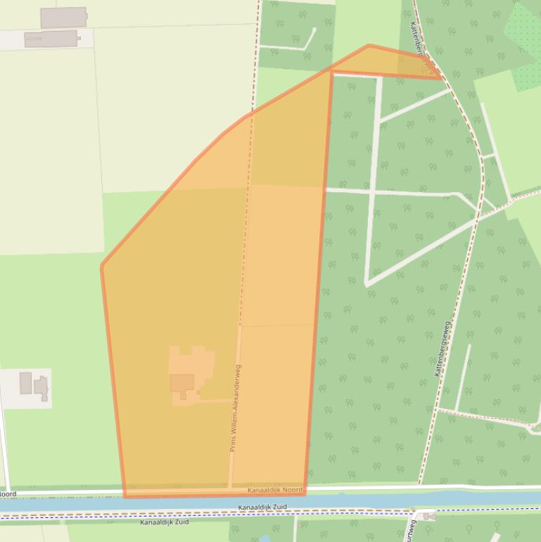 Kaart van postcodegebied 5089PJ.