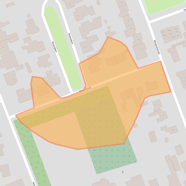 Kaart van postcodegebied 5091AH.