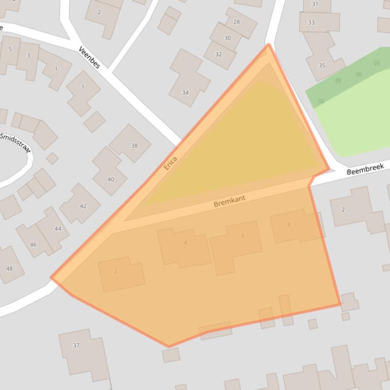 Kaart van postcodegebied 5091EJ.