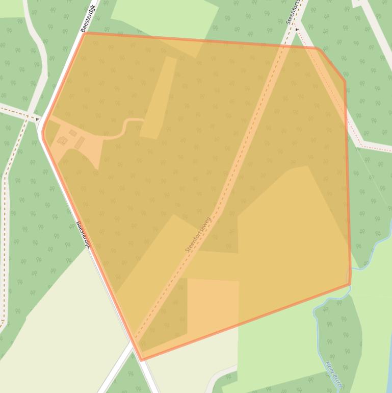 Kaart van postcodegebied 5091JK.