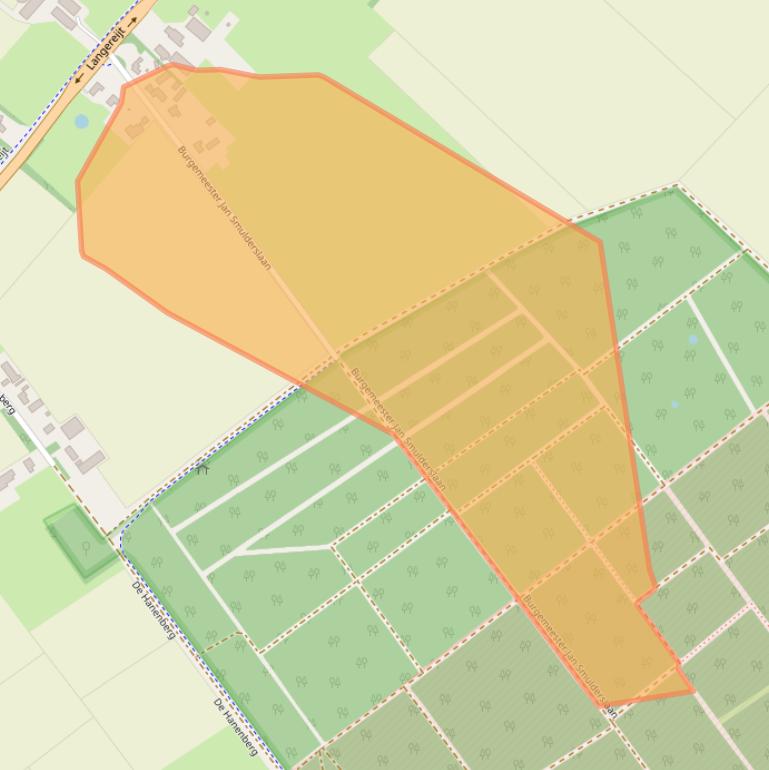 Kaart van postcodegebied 5091JT.