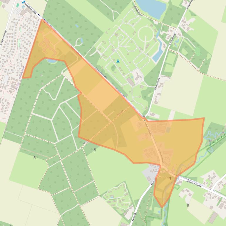 Kaart van postcodegebied 5091KS.