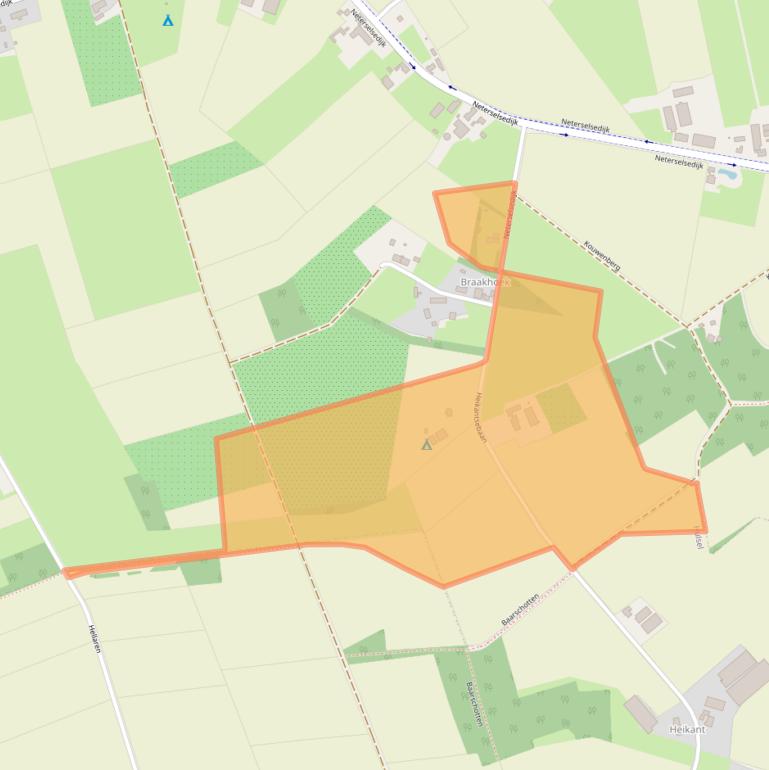 Kaart van postcodegebied 5094BG.