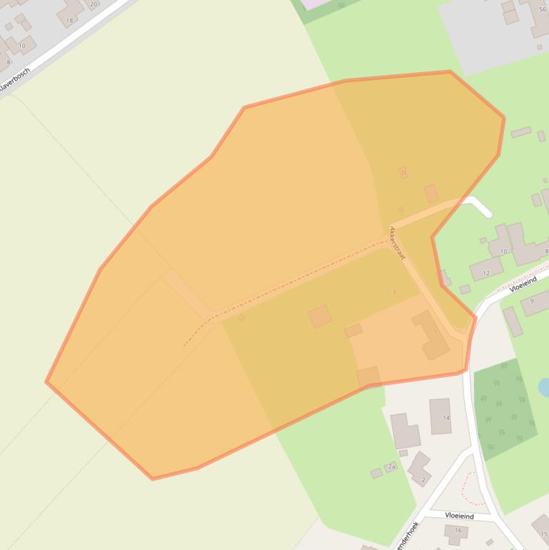 Kaart van postcodegebied 5094CG.