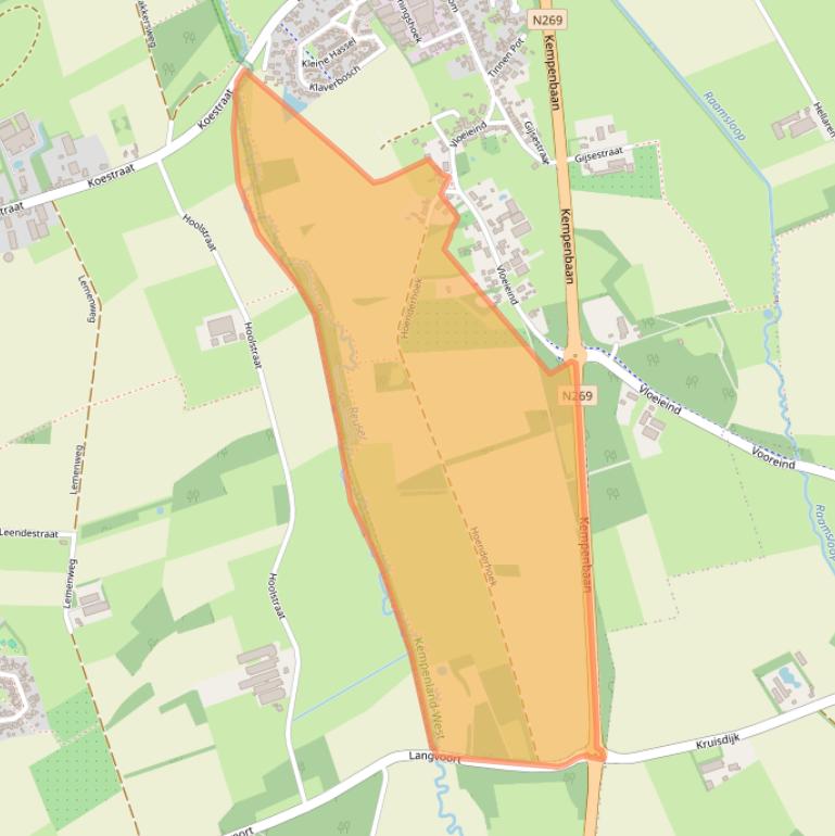 Kaart van postcodegebied 5094CH.