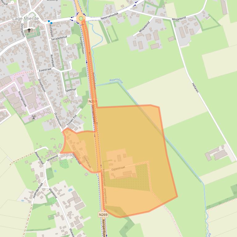 Kaart van postcodegebied 5094CJ.