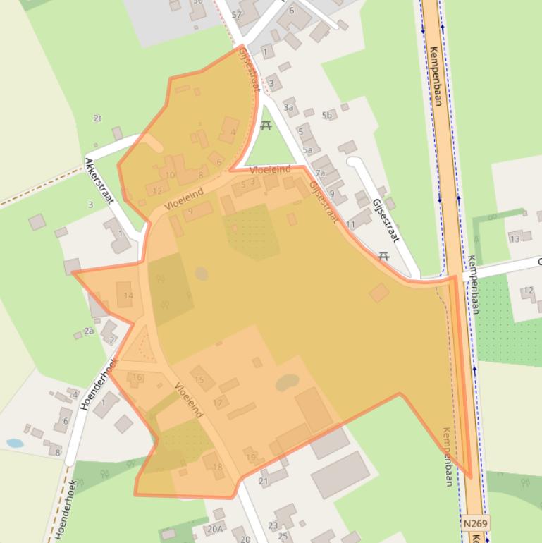 Kaart van postcodegebied 5094CK.