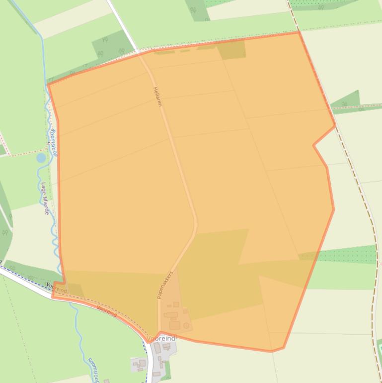 Kaart van postcodegebied 5096BA.