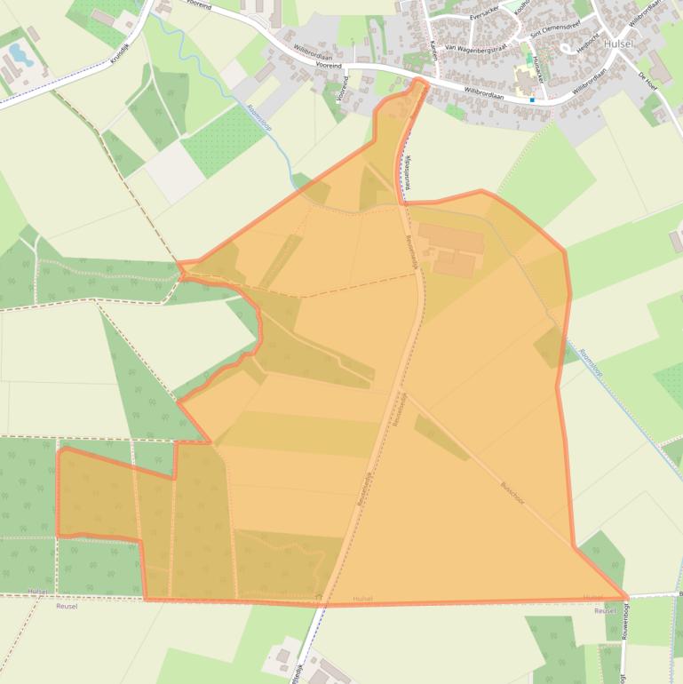 Kaart van postcodegebied 5096BD.